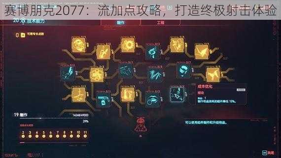 赛博朋克2077：流加点攻略，打造终极射击体验