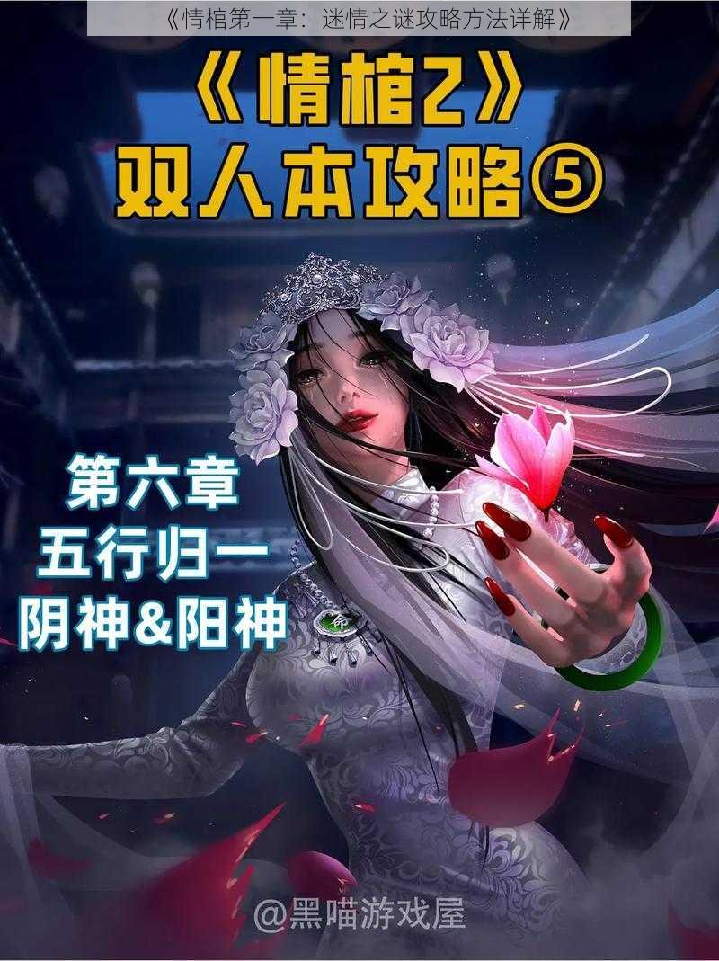 《情棺第一章：迷情之谜攻略方法详解》