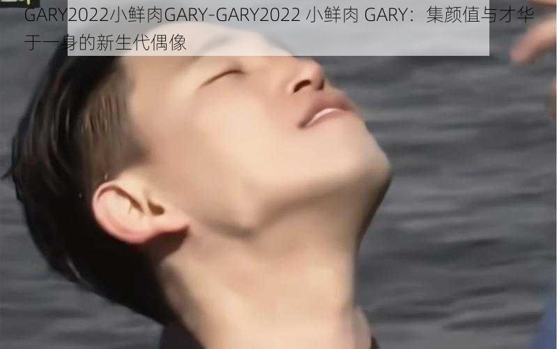 GARY2022小鲜肉GARY-GARY2022 小鲜肉 GARY：集颜值与才华于一身的新生代偶像