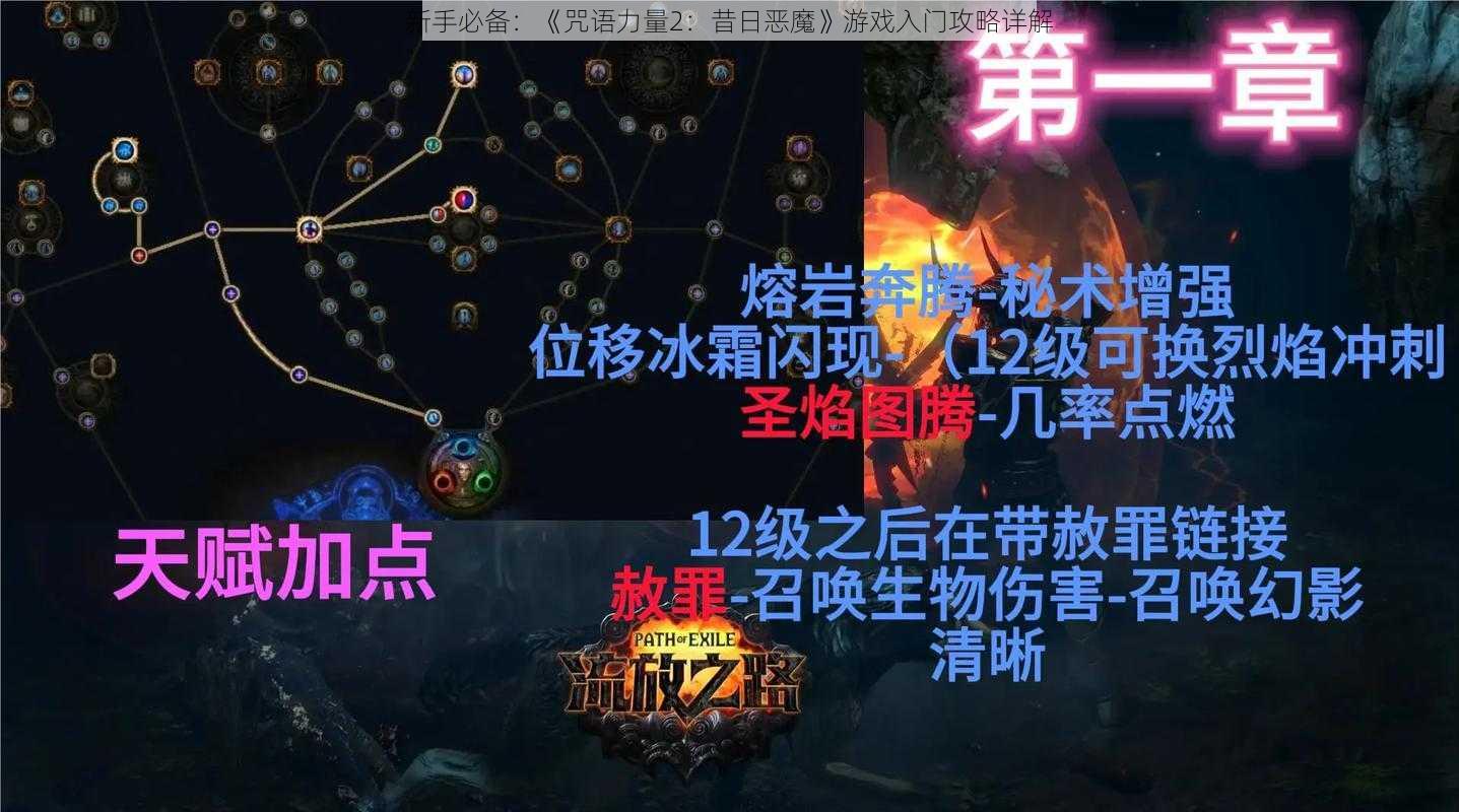 新手必备：《咒语力量2：昔日恶魔》游戏入门攻略详解