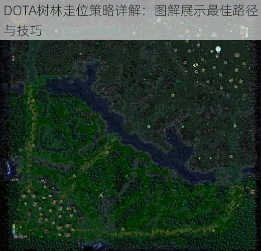 DOTA树林走位策略详解：图解展示最佳路径与技巧