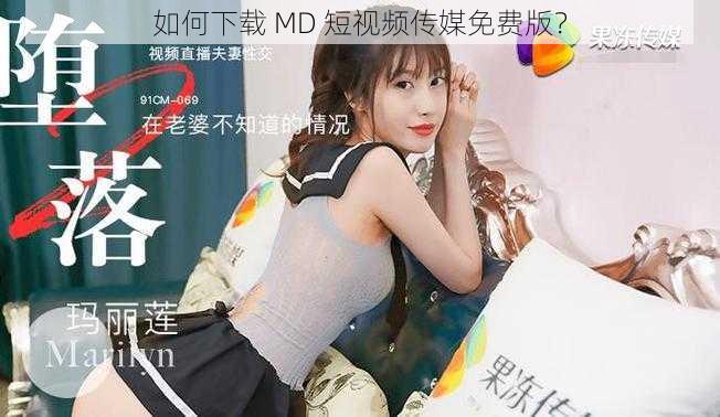 如何下载 MD 短视频传媒免费版？